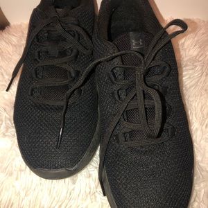 Black Under Armour sneakers